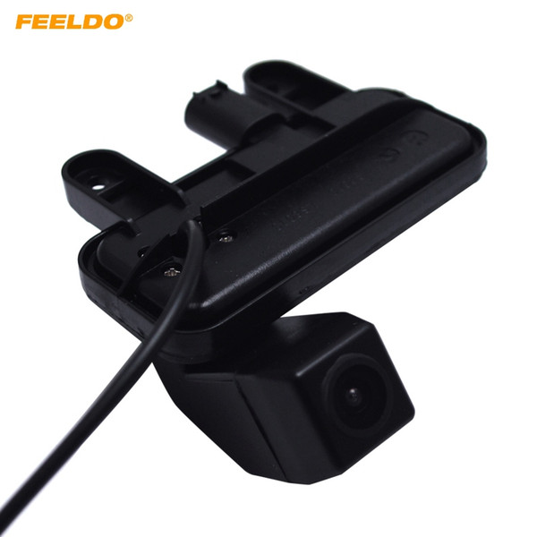 FEELDO Car Trunk Handle Backup Rearview Camera for Mercedes-Benz E-Class Reverse Parking Camera #2120