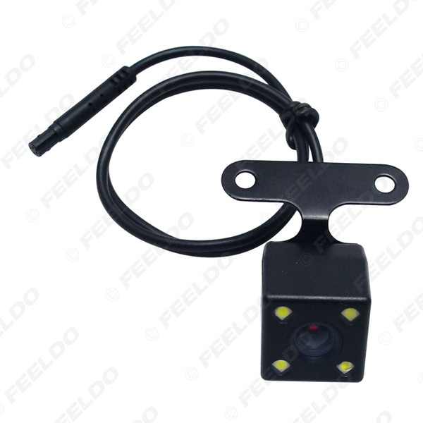 FEELDO Car 2.5mm(4Pin) Jack Port Video Port Rear View Camera With LED Night Vision For DVR Video Recorder #1829