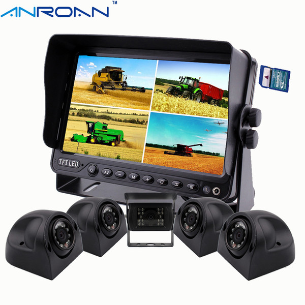 Anroan Car DVR Recorder Truck Backup Side Camera 7