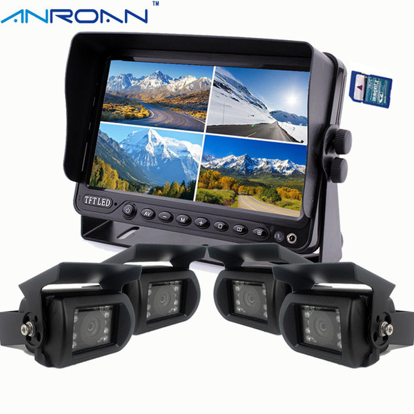 Anroan Car Trailer Backup Camera DVR Recorder System 9