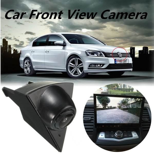 Universal For VW Front CCD Camera PZ400-DZ DC 12V High Definition Night Vision Waterproof IP67 170 Degree 1Lux CMOS Car Parking System DHL