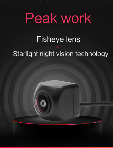 170 Degree HD Starlight Night Vision Fisheye Lens Sony/MCCD Chip Car Reverse Backup Rear View Camera CCTV Parking Camera