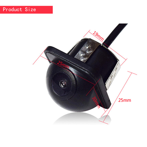 Vehicle camera car rear view camera rearview Back Parking Monitor 170 Degree universal auto camera night vision HD