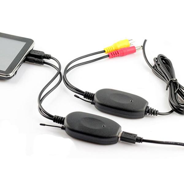 2.4G Wireless Video Transmitter & Receiver Module for Car GPS Car Reversing Backup Camera