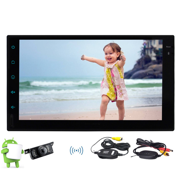 Eincar 7'' Android 6.0 Stereo System Quad-core GPS Navigation in Dash HD Multi-touchscreen Car Radio Stereo Bluetooth Wifi 4G FM AM RDS