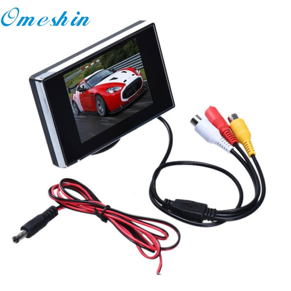 New Arrival 3.5 Inch TFT LCD Color Screen Car Rear View Monitor DVD DVR dr7