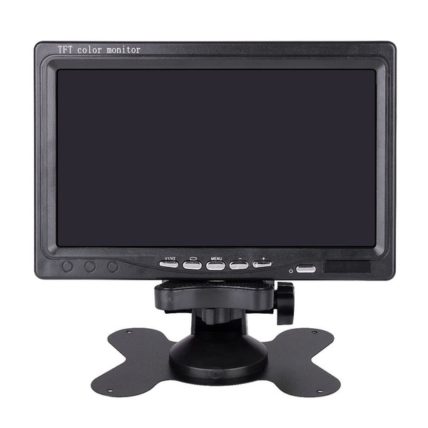 7 Inch Universal Reverse Camera Bus Truck Back Up Assistance LCD Wired Rearview HD Display Stable Parking Car Monitors