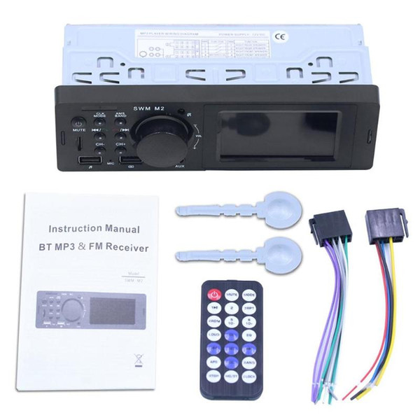 M2 Car Stereo MP3 Music Player FM Music Radio Wireless 4.0 TF AUX Dual USB Charging for Android Head Unit