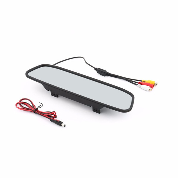 4.3 Inch Car Rear view Mirror Digital TFT LED Color Monitor Visual Reversing With Camera Parking Assistance