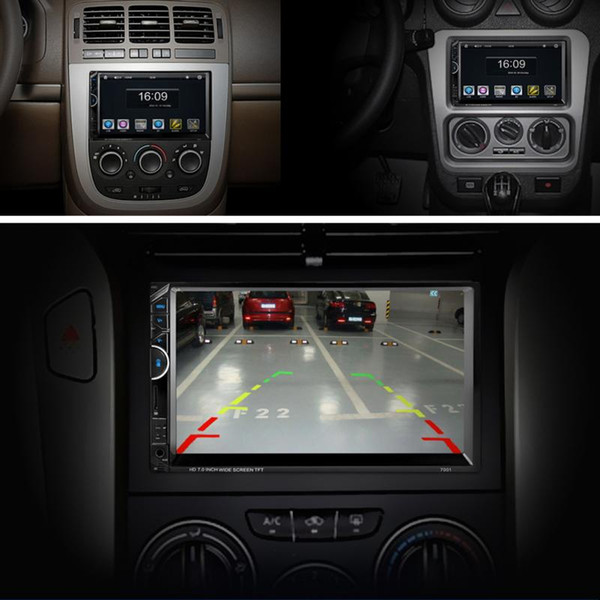 2018 Bluetooth Car Radio Video MP5 Player Autoradio FM AUX USB SD 7001 HD 1080P Touch Screen With AM + RDS Music Movie Player