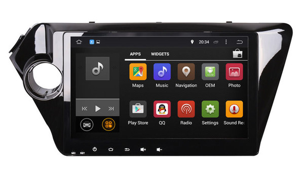 Android Car GPS Navigation for Kia K2 RIO 2011 2012 with Radio BT USB AUX WiFi Video Stereo Multimedia Player 4Core or 8Core