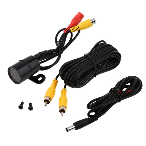 Waterproof Wired Mini Round LEDs Car Rear View Parking Reverse Camera Night Vision Backup Camera Hot Selling