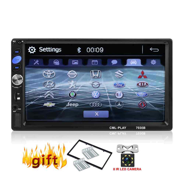 7 inch 2 Din In-Dash car MP5 Audio Video player Hands-free/FM Radio/USB/SD/AUX/Remote/phonelink