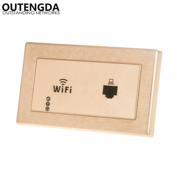 118 TYPE US-Standard Socket WiFi Range Embedded WIFI Panel AP Router Hotel room covered in wall AP