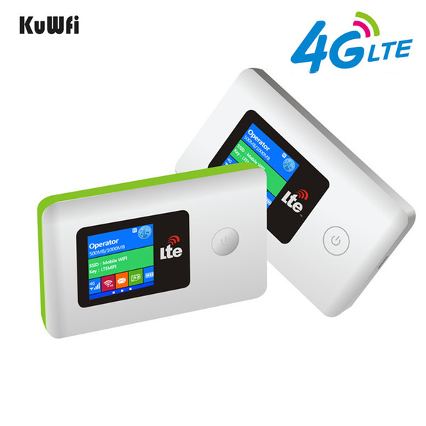 4G WIFI Router 100Mbps Pocket Wireless Router 3G/4G Sim Card Mini FDD/TDD Designed For EU/North America/Middle East