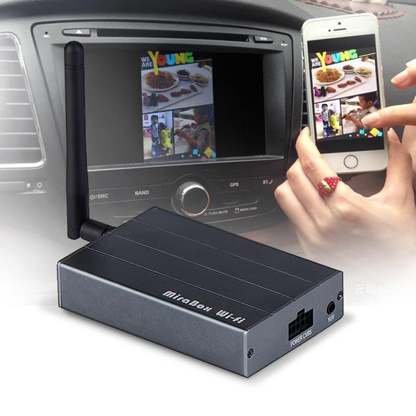 Car Wireless Mirabox WiFi AirPlay MiraCast for iPhone & Android Screen Mirroring to Car Stereos