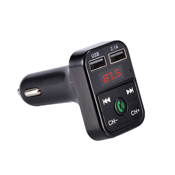 Bluetooth FM Transmitter Music Wireless Charger Call Handsfree MP3 Low Power Consumption Car Player Vehicle Dual USB Universal