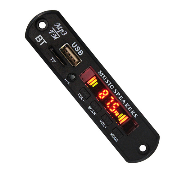 Bluetooth Mp3 Decoder Board Mp3 Player Car Kit Fm Radio Tf Usb Wma Aux Audio Receiver