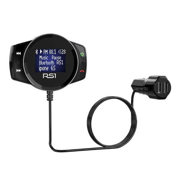 Bluetooth Charger Car FM Modulator Stereo AUTO MP3 Player Audio Adapter FM Transmitter Quick Charge Support U Disk TF NEW