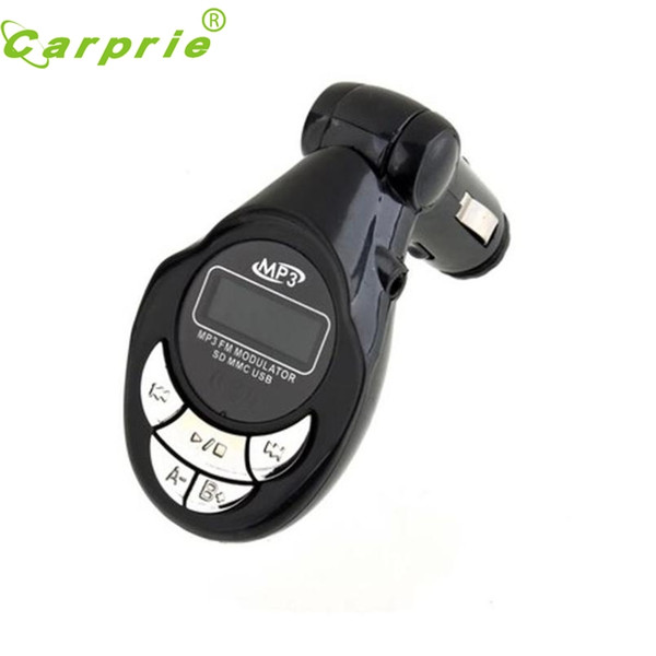 Car-styling nr4 Car MP3 Player Wireless FM Transmitter Modulator USB SD CD MMC Remote XRC