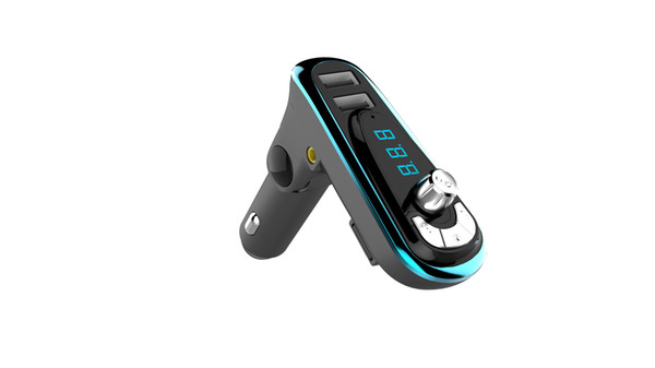 2022Car Miltifunction Wireless Bluetooth FM Transmitter Dual USB Port AUX Modulator Charger MP3 Music Player Handsfree