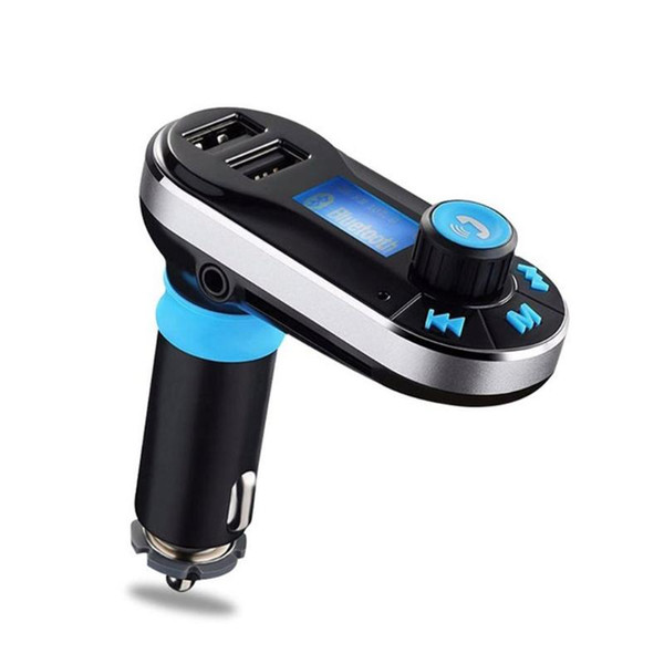 Car Kit MP3 Player FM Transmitter Auto BT66 AUX Wireless Car Modulator Radio 2 USB Remote Control