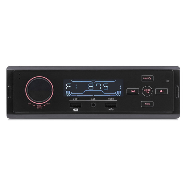 Car Wireless Radio Player Stereo Audio In-Dash FM Aux Input Receiver TF/USB/MP3 Car Styling for dropshipping