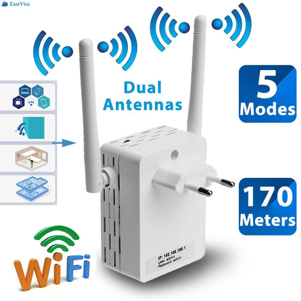 EastVita 300Mbps Wireless Router Range Extender WiFi Signal Network Extender r22