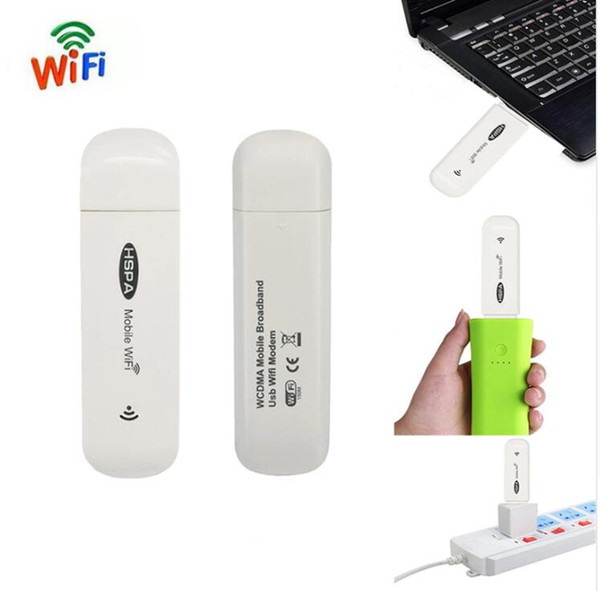 3G Mobile Wifi Hotspot Car USB Modem 7.2Mbs Universal Broadband Mini Wi-fi Routers Mifi Dongle with SIM Card Slot