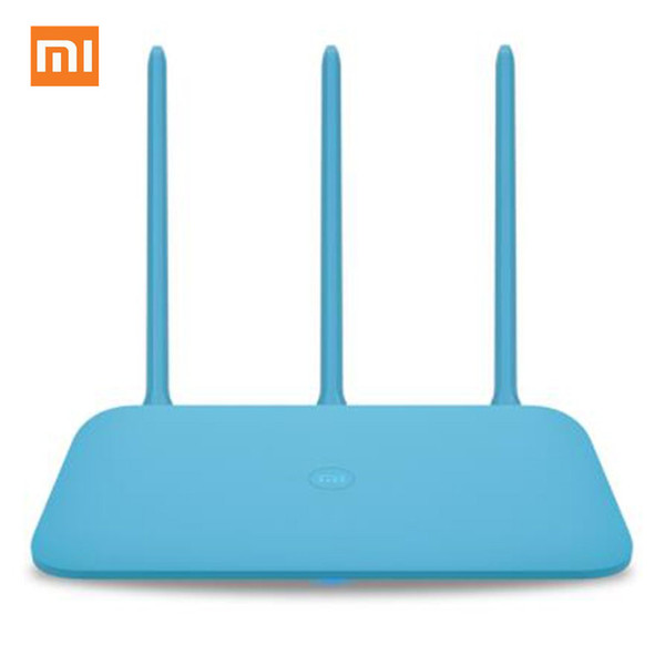 New Original Xiaomi Mi Router 4Q 3 Antennas Blue Wireless 2.4G 802.11b/g/n 450Mbps APP Control 64M ROM/RAM Wifi Wireless Routers