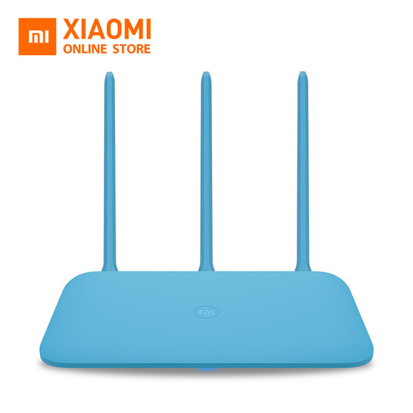 New Original Xiaomi Mi Router 4Q 3 Antennas Blue Wireless 2.4G 802.11b/g/n 450Mbps APP Control 64M ROM/RAM Wifi Wireless Routers