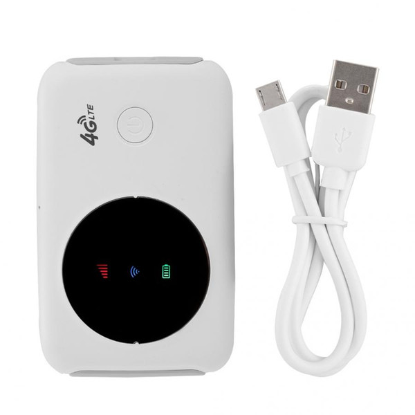 router 3G/4G Portable LTE USB Pocket WiFi Router Mobile Hotspot Wireless Network(White) wireless