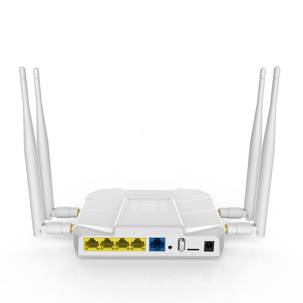 English verison OpenWRT mt7621 dual core chipset Gigabit wifi router 11ac dual band wireless router with 4 omni antenna