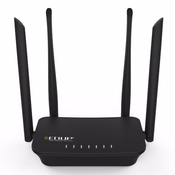 EDUP 4 Antenna 2.4GHz Wireless WiFi Router 300Mbps Wi-Fi IEEE802.11b/g/n WiFi 2 Ports RJ45 for Home office Room