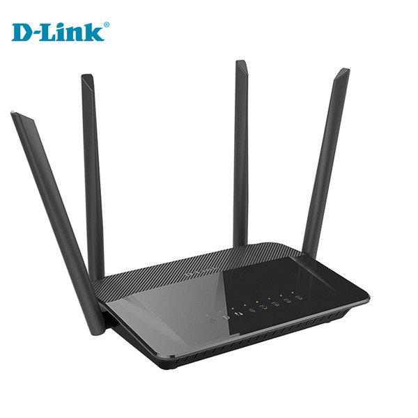 Discounts D-LINK DIR-822 wifi household wall support optical fiber home ROUTER English 2.4G/5Ghz 1200Mbs gigabit wireless router