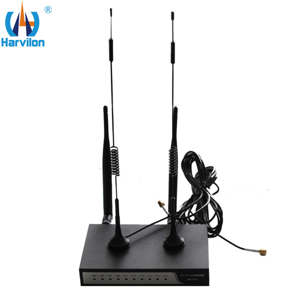 Industrial Router 3G 4G Wireless WiFi Router 12V Bus Car Wi-Fi With Sim Card Slot & External Antennas