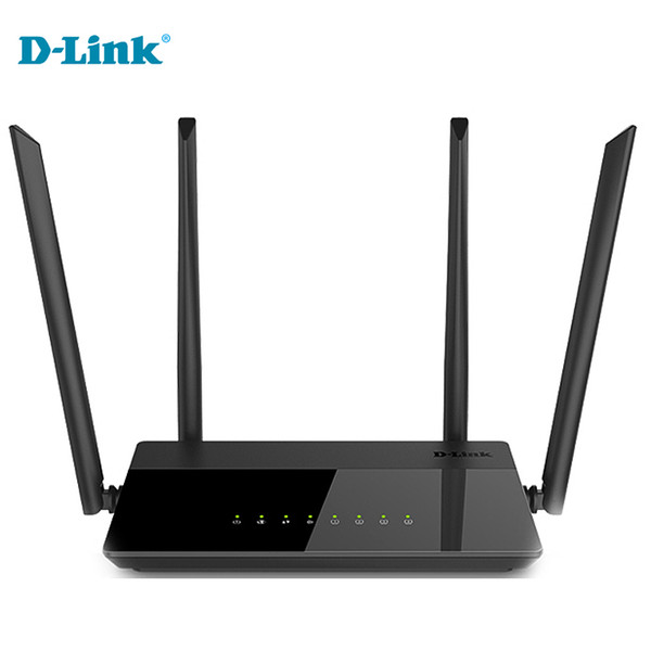 Cheap Discounts D-Link 5g modem Home Fiber WiFi router 1200Mbs English Russian Firmware 2.4G/5Ghz Gigabit Smart Wireless Router