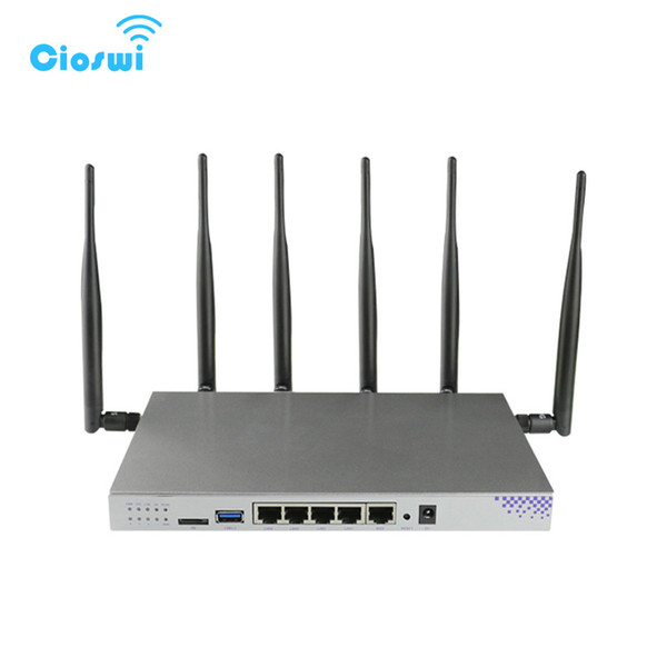 3G 4G modem Router gigabit dual band openwrt wireless wifi router support many bands SATA 3.0 English version firmware openWRT