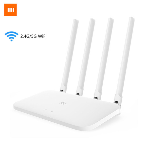 Xiaomi Mi WiFi Router Dual Band 2.4GHz And 5GHz Wireless 4 Antennas 64MB Memory MT7628DA WiFi Router 802.11b / g / n