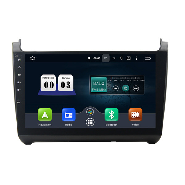 Car DVD player for Volkswagen Polo 4GB RAM Octa core 10.1inch Andriod 8.0 with GPS,Steering Wheel Control,Bluetooth,Radio