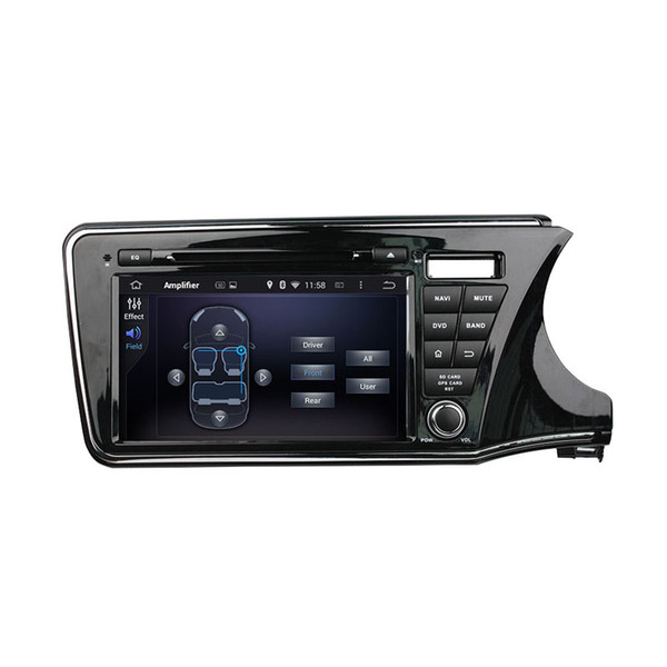 Car DVD player for Honda CITY 2015 right driving 9inch Octa-core Andriod 8.0 with 4GB RAM,GPS,Steering Wheel Control,Bluetooth,Radio