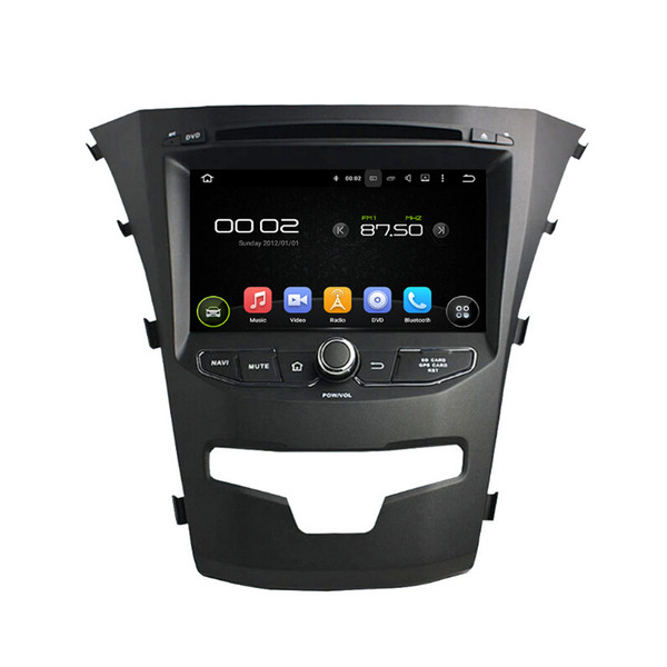 Car DVD player for SsangYong Korando 7inch Andriod 8.0 with GPS,Steering Wheel Control,Bluetooth, Radio