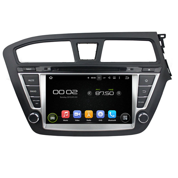 Car DVD player for HYUNDAI I20 Right driving 8inch Andriod 8.0 with GPS,Steering Wheel Control,Bluetooth,Radio