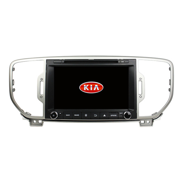 Car DVD player for Kia Sportage 8Inch Octa-core Cortex A53 Andriod 8.0 with GPS,Steering Wheel Control,Bluetooth, Radio