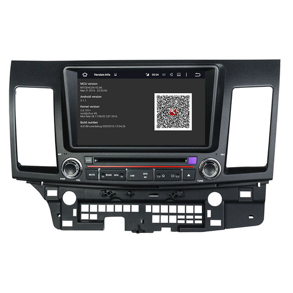 Car DVD player for MITSUBISHI Lancer 2006-2012 8Inch Octa-core 2GB RAM Andriod 6.0 with GPS,Bluetooth, Radio