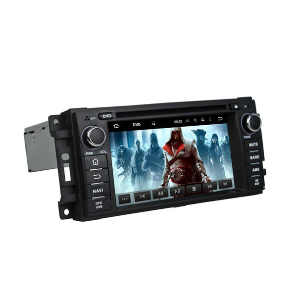 Car DVD player for Jeep Compass 6.2inch Octa core Andriod 8.0 4GB RAM with GPS,Steering Wheel Control,Bluetooth,Radio