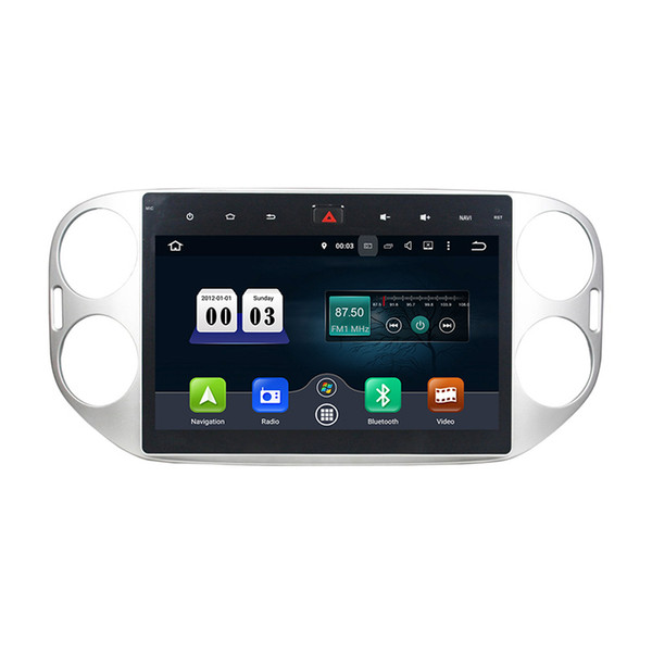 Car DVD player for Volkswagen Tiguan 2015 Octa 10.1inch Andriod 8.0 with GPS,Steering Wheel Control,Bluetooth,Radio