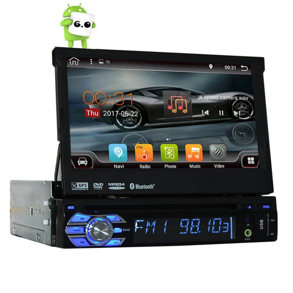 Quad-core Android 6.0 single Din 7