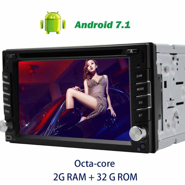 Car dvd computer Eincar 6.2'' Android 7.1 autoradio Stereo Octa-core GPS Navigation in Dash Car Radio Stereo Bluetooth Wifi FM AM