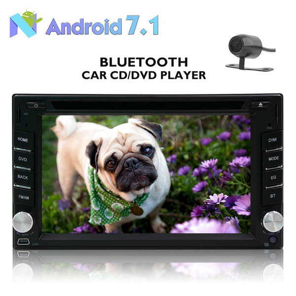 Octa Core Car Radio Stereo car DVD/CD/MP3/USB/AM/FM Car Stereo Double Din In Dash Video Player Bluetooth GPS Navigation